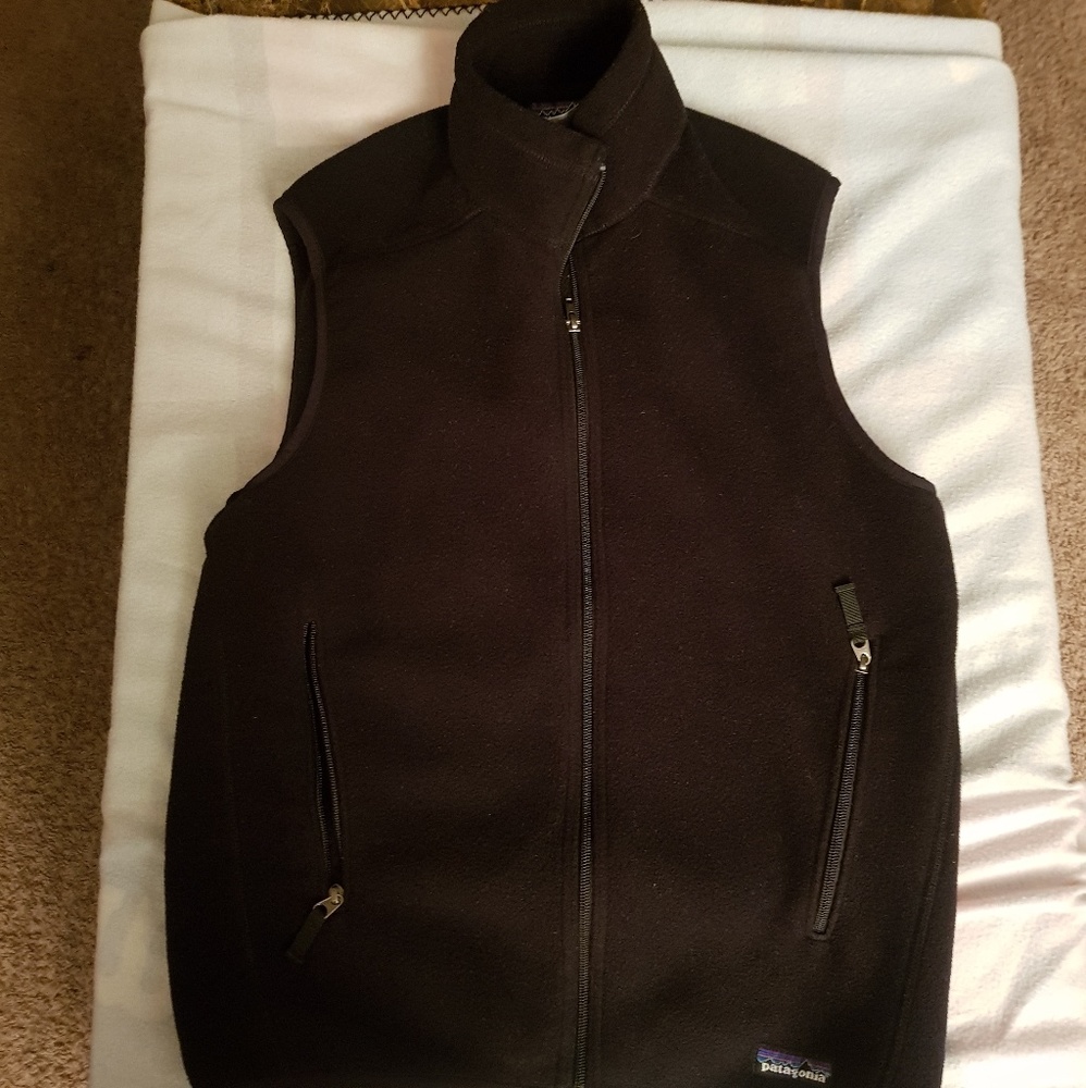 Patagonia synchilla fleece vest jacket mens size S